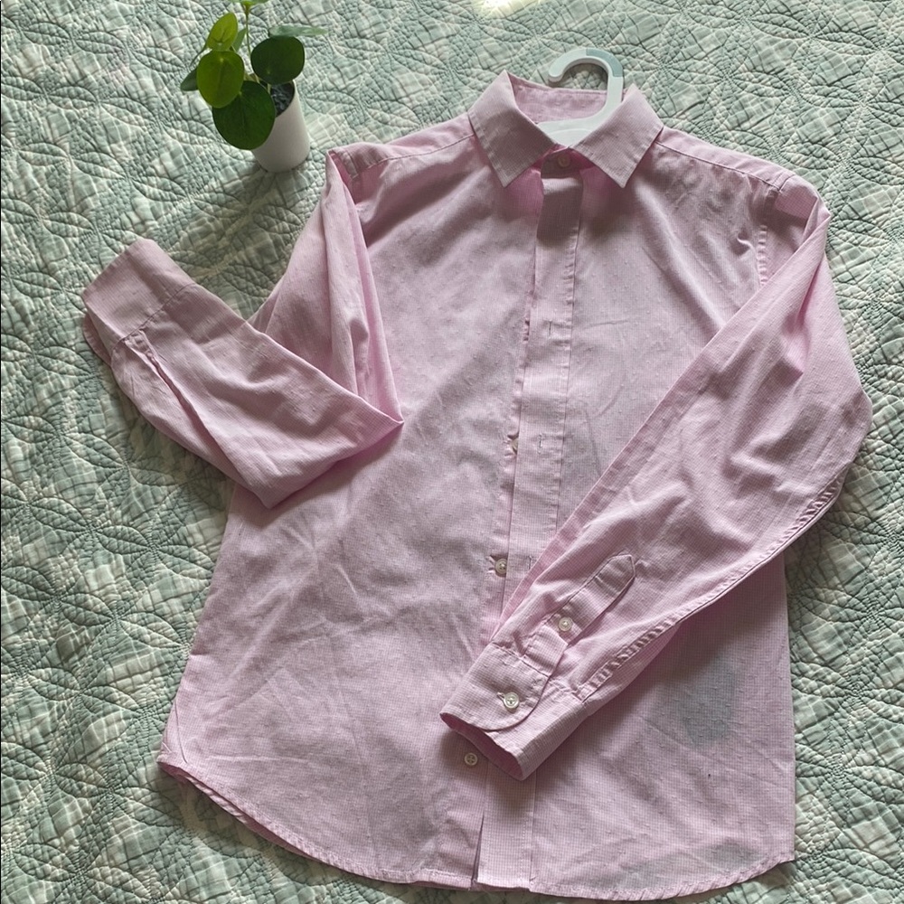 Tommy Hilfiger Pink Button Down Shirt
